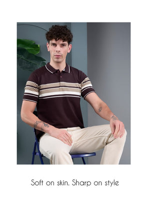 DARK BROWN POLO
